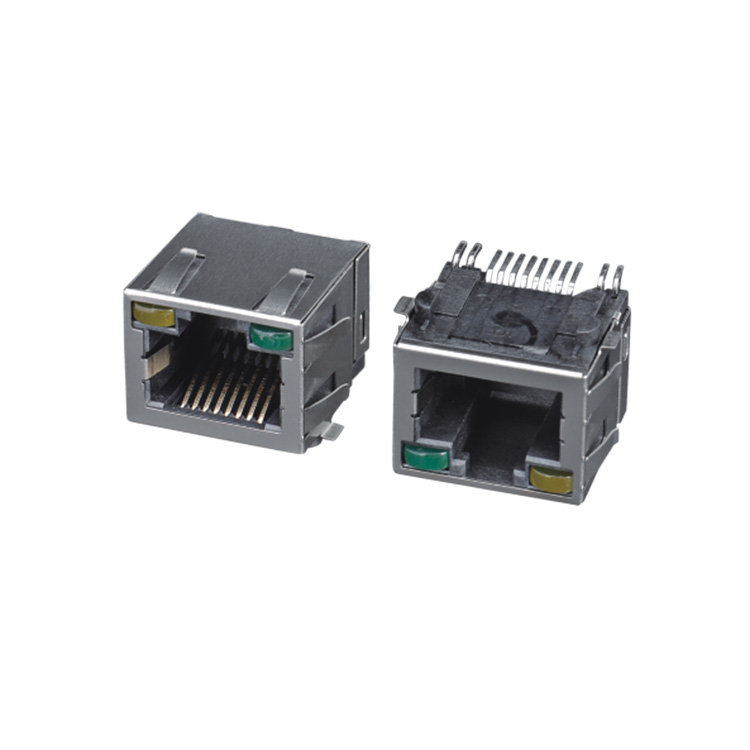 RJ45連接器 板上7.0，總高9.8.2
